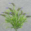 STAR FLOWER LEAF BUSH 22"  PURPLE