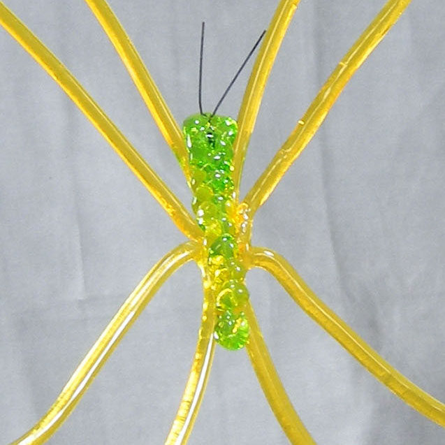 BUTTERFLY 24&quot; HANGING  YELLOW