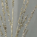 TWIG/BUBBLEBERRY GLITTER SPRAY 34" PLATINUM