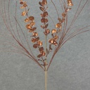 LEAF/GRASS GLITTER SPRAY 28"  CHOCOLATE