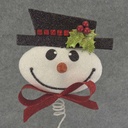 SNOWMAN 5" W/PICK  19" OAL