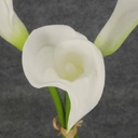 CALLA LILY 24&quot; BUNDLE OF 3  WHITE