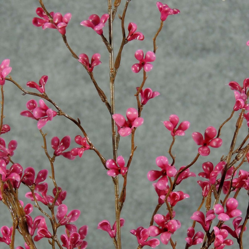 PLUM CROSS BUSH 22"  PINK