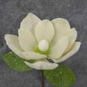 MAGNOLIA BLOOM PICK 14&quot; WHITE