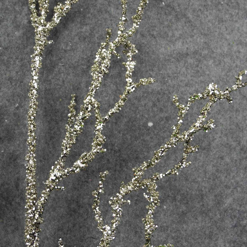 GLITTER TWIG SPRAY 30"