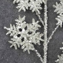 SNOWFLAKE SPRAY X5 W/ GLITTER WHITE