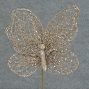 12" PLATINUM NETTING BUTTERFLY W/19" PICK