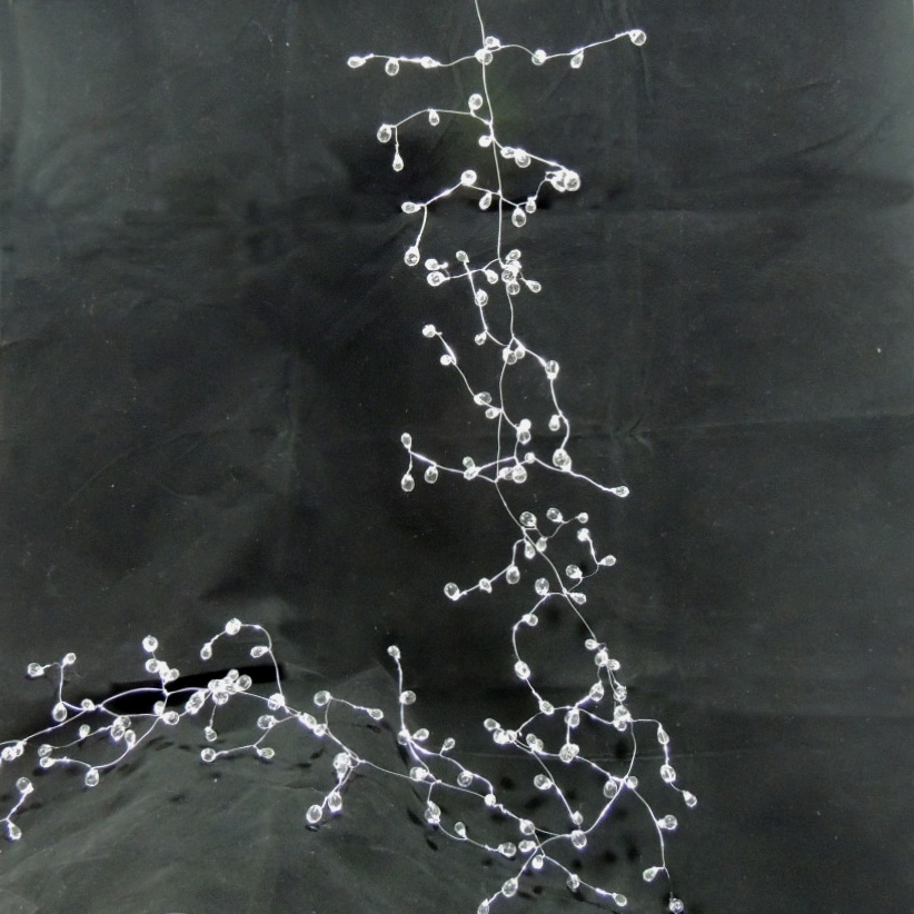 GARLAND 5' ICE CUBE MINI CLEAR