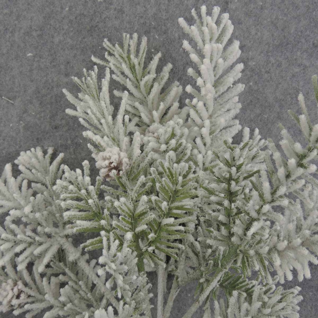 HEMLOCK BUSH X5  12&quot; FLOCKED