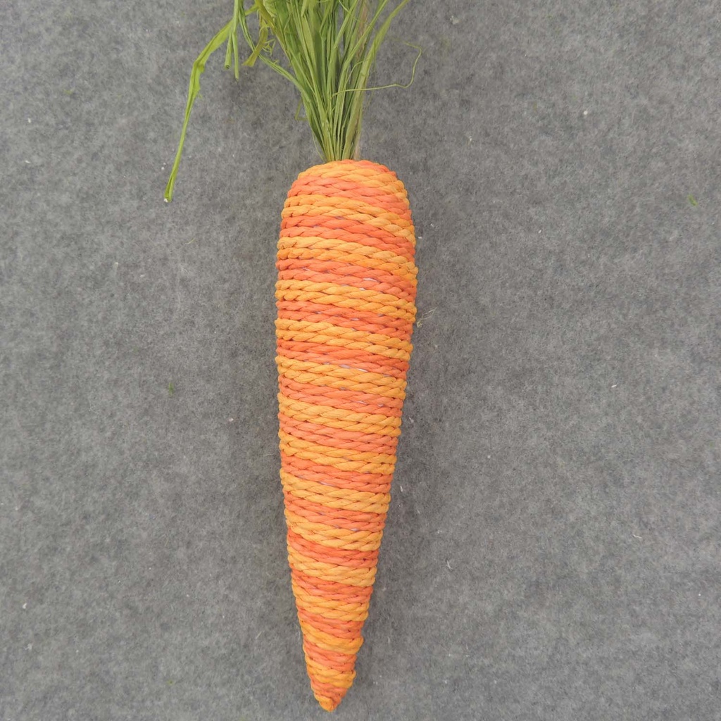 14" HANGING CARROT  ORANGE