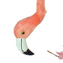 15" FLAMINGO HEAD DOWN