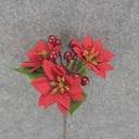 POINSETTIA MINI/BERRY PICK 8"