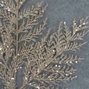 CEDAR SPRAY X4 21" (4/BAG)    GLITTER/PLATINUM 