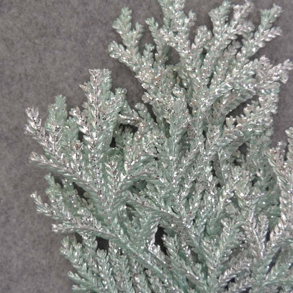 CEDAR SPRAY 15" X3 (3/BUNDLE)    TEAL