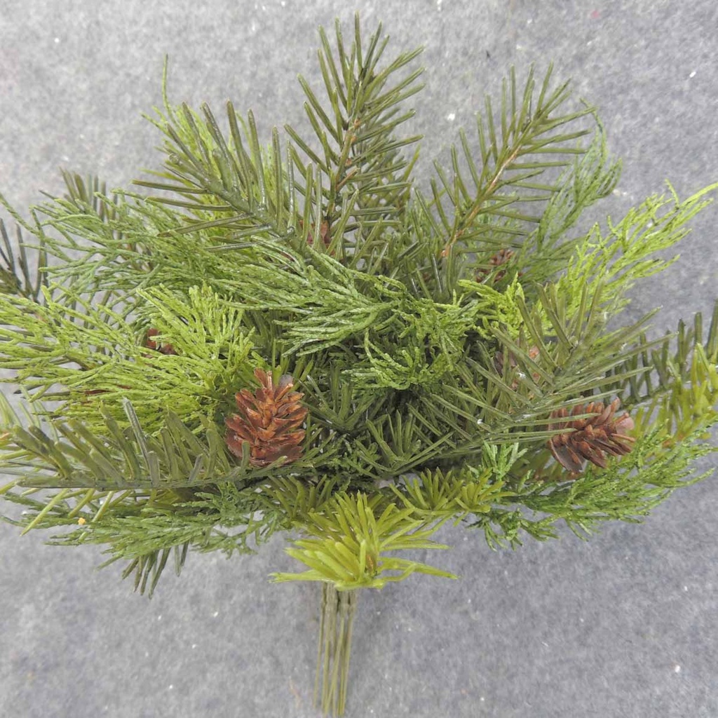 PINE/JUNIPER BUNDLE 12" W/CONES