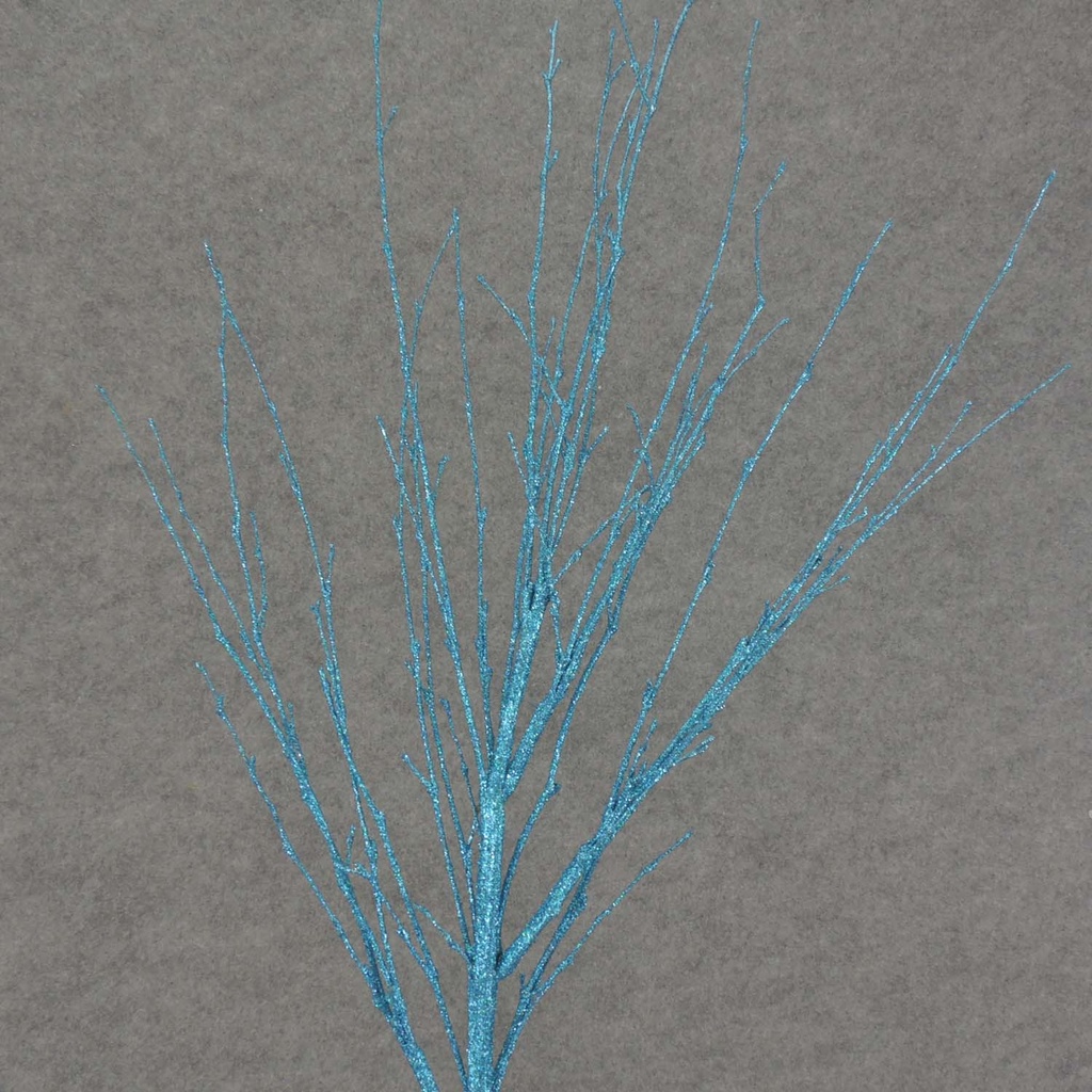 TWIG 29" GLITTER       AQUA