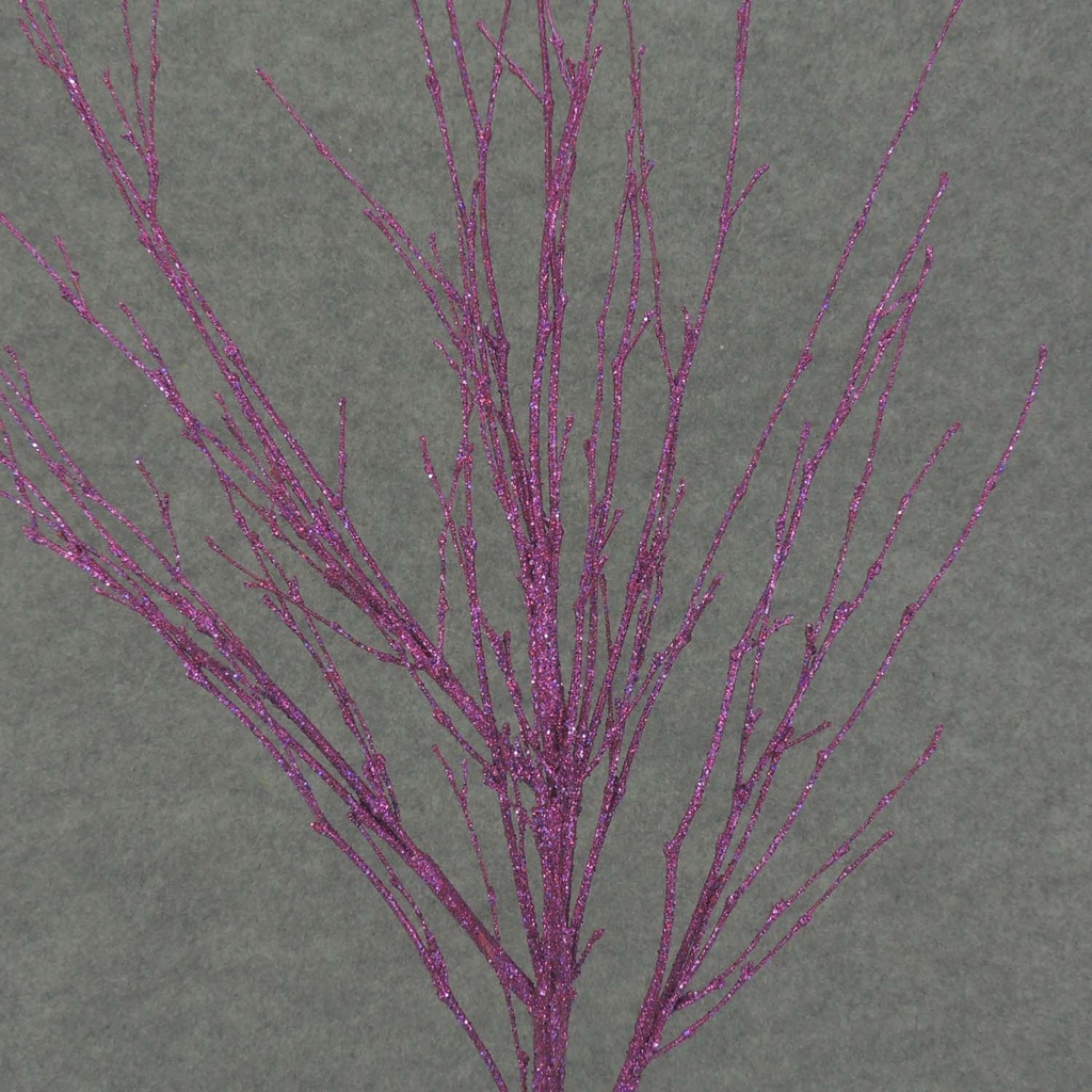 TWIG 29" GLITTER     FUSCHIA