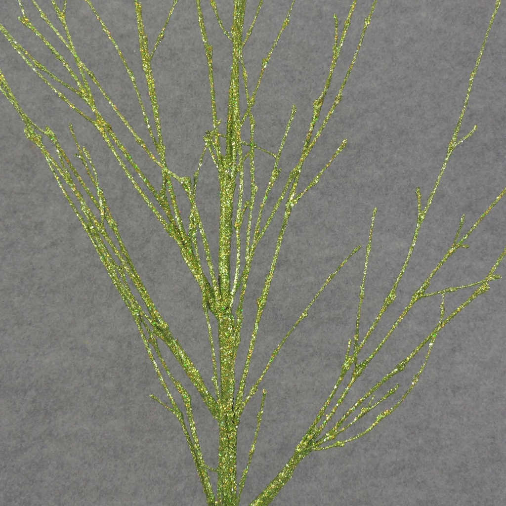 TWIG 29" GLITTER    LT. GREEN