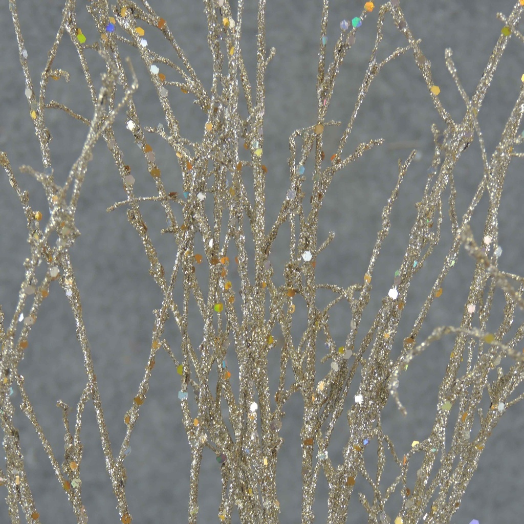 TWIG 29" GLITTER  PLATINUM