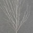 TWIG 29" GLITTER  SILVER
