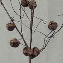 JINGLE BELL SPRAY 24&quot;  RUSTIC