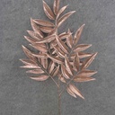 BAY LEAF SPRAY X5 26" METALLIC ROSE GOLD