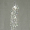 JEWEL FLAT ROUND SPRAY 16&quot; CLEAR