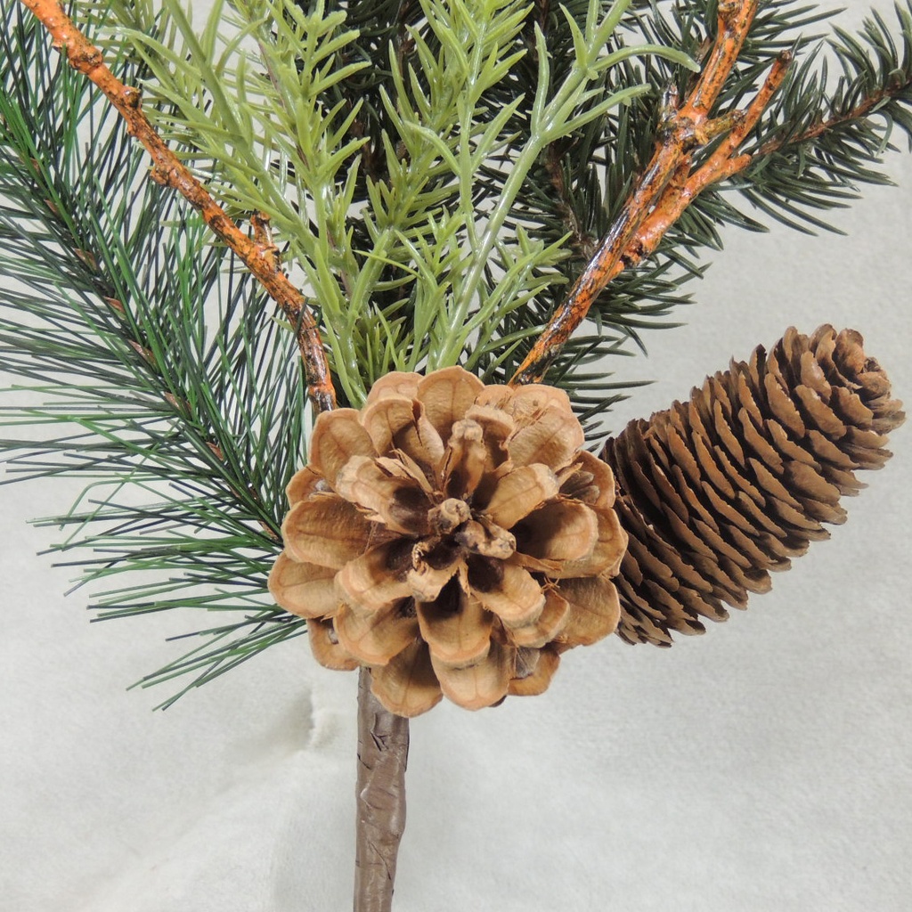 PINE MIXED & CONE SPRAY 17"