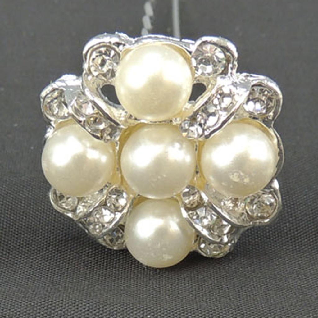 PEARL PIN 1.25x3" W/GEMS (12/BOX)