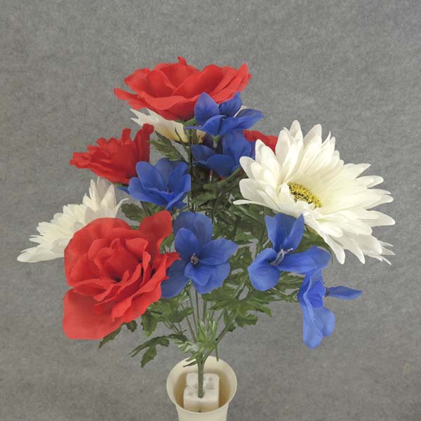 DAISY/ROSE MIXED BUSH x14 21&quot;  