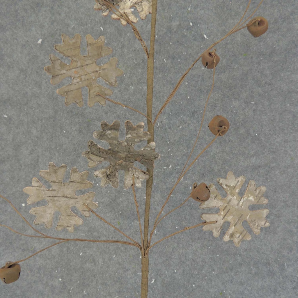 SNOWFLAKE/BELL SPRAY 30"