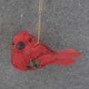 SISAL CARDINAL HANGER 4.75" NAT. MATERIAL