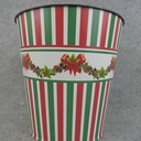 PLANTER TIN 6.75" x 7"