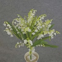 LILY OF THE VALLEY BUSH 14" X9 SILK