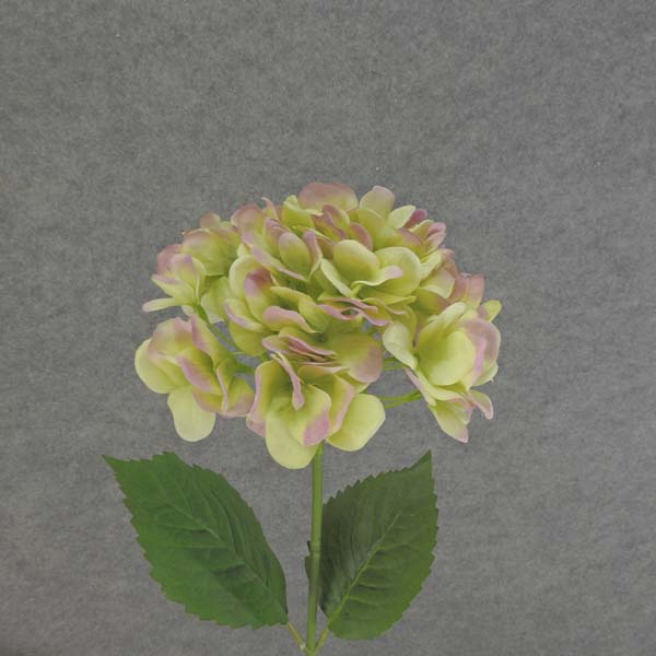 HYDRANGEA STEM 28"  PURPLE/GREEN