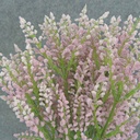 HEATHER BUNDLE X12 14"  LIGHT PINK