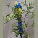 28" PARROT BLUE