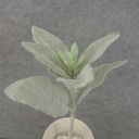 LAMBS EAR PICK 11" FLOCKED  GREEN