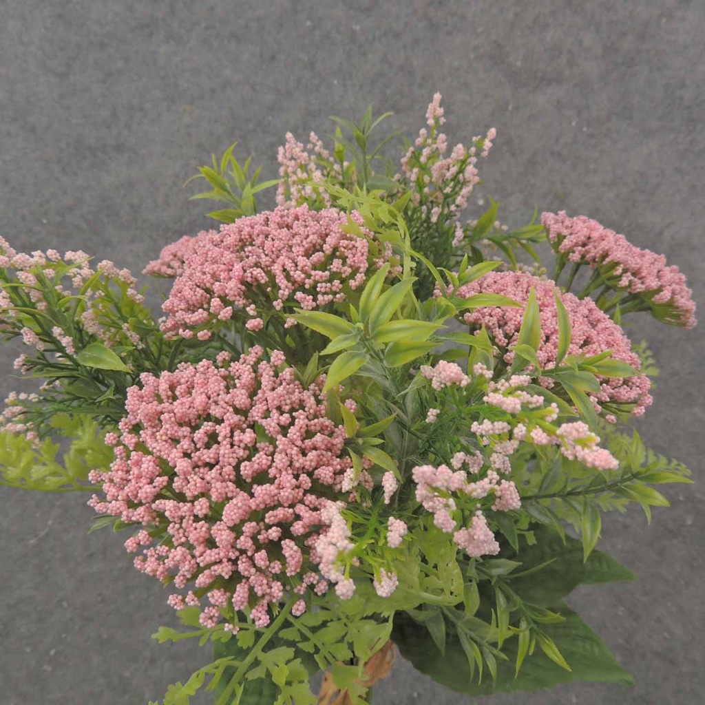 HEATHER/Q.A.L BUNDLE X10 14&quot; PINK