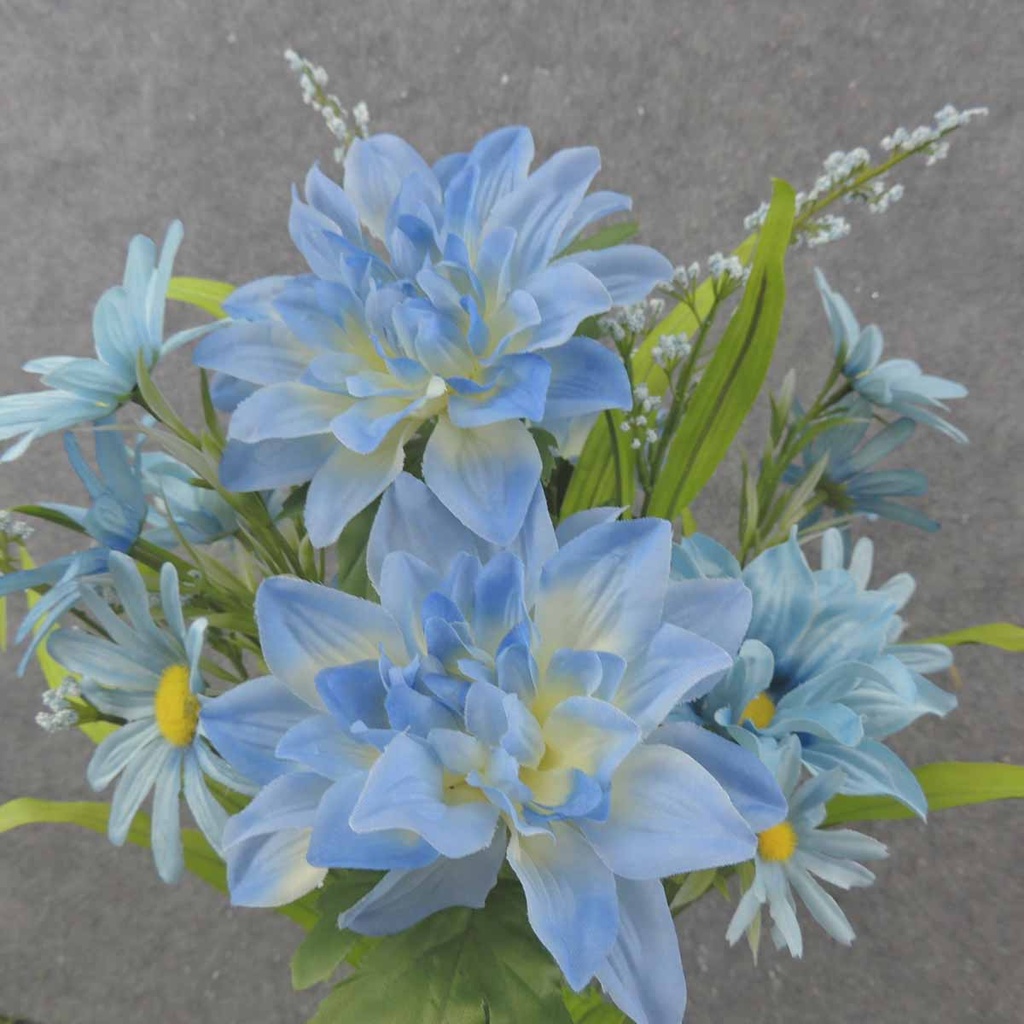 DAHLIA/DAISY BUSH X10 19" BLUE