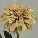 DAHLIA SPRAY 25"      BEIGE