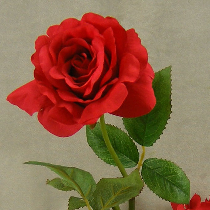 ROSE OPEN SPRAYx1 (3/BUNDLE)16"  RED