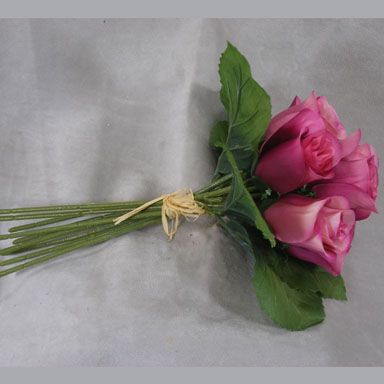 ROSE BUD BUNDLE X9 SATIN MAUVE