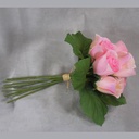 ROSE BUD BUNDLE X9 SATIN PINK