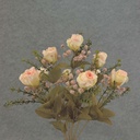 ROSE BUSH X9 16"    PINK