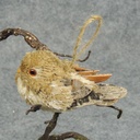 BIRD 5.5" SISAL  NATURAL