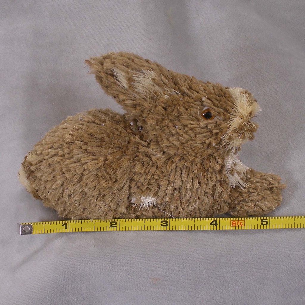 BUNNY LIGHT BROWN SISAL 6"x3.2"