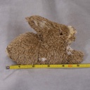 BUNNY LIGHT BROWN SISAL 6&quot;x3.2&quot;