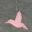 BIRD FLYING 7" W/HANGER (4/BAG) 4-ASST