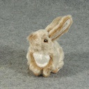 BUNNY 5.25"H X 4.5"     BROWN